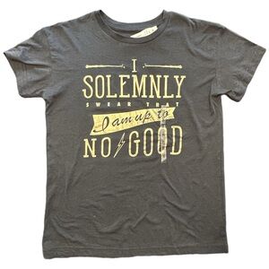 official Harry Potter "I Solemnly Swear That I Am Up To No Good" tee NWT M
